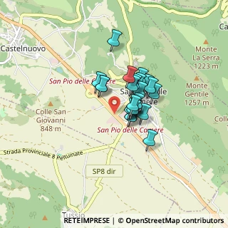 Mappa SS 17 Km 59+878, 67020 San Pio delle Camere AQ, Italia (0.54167)