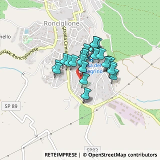 Mappa Via San Giovanni, 01037 Ronciglione VT, Italia (0.29655)