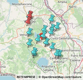 Mappa Via San Giovanni, 01037 Ronciglione VT, Italia (11.74)