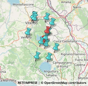 Mappa Via San Giovanni, 01037 Ronciglione VT, Italia (11.01214)