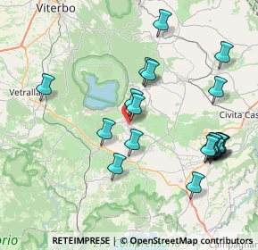 Mappa Via San Giovanni, 01037 Ronciglione VT, Italia (8.8925)