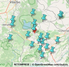 Mappa Via San Giovanni, 01037 Ronciglione VT, Italia (8.6035)