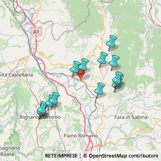 Mappa SS Sabina Nord km 4, 02044 Forano RI (7.93714)