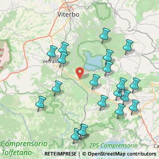Mappa Loc. Querce D'Orlando, 01012 Capranica VT, Italia (9.849)