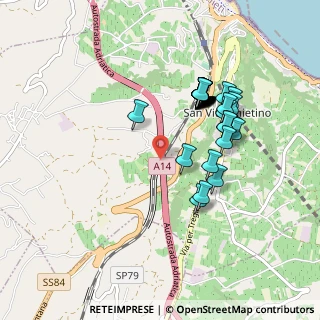 Mappa Viadotto Feltrino, 66038 San Vito Chietino CH, Italia (0.9)