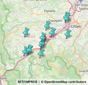 Mappa Via del Lavoro, 65020 Alanno PE, Italia (6.29538)