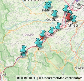 Mappa Via del Lavoro, 65020 Alanno PE, Italia (9.587)