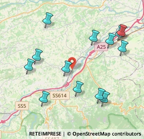 Mappa Via del Lavoro, 65020 Alanno PE, Italia (4.72231)