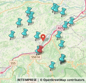 Mappa Via del Lavoro, 65020 Alanno PE, Italia (4.6455)