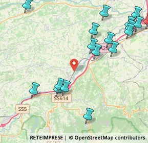 Mappa Via del Lavoro, 65020 Alanno PE, Italia (5.9755)