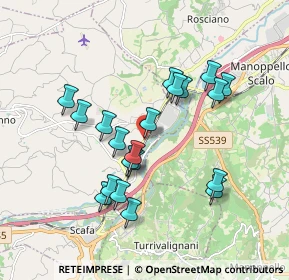 Mappa Via del Lavoro, 65020 Alanno PE, Italia (1.755)