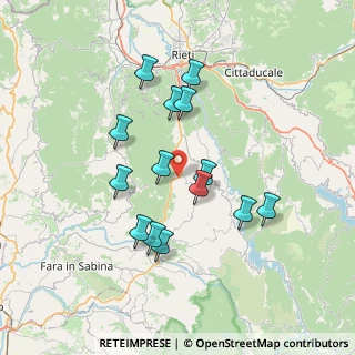 Mappa Via Salaria, 02030 Torricella in Sabina RI, Italia (6.87786)