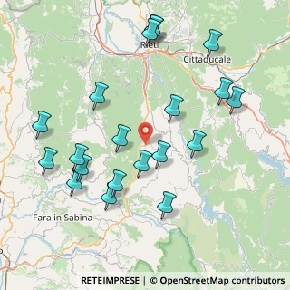 Mappa Via Salaria, 02030 Torricella in Sabina RI, Italia (9.2885)