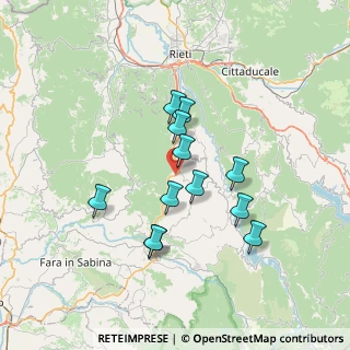 Mappa Via Salaria, 02030 Torricella in Sabina RI, Italia (6.23417)