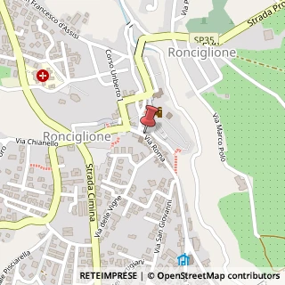 Mappa Via Roma, 91, 01037 Ronciglione, Viterbo (Lazio)