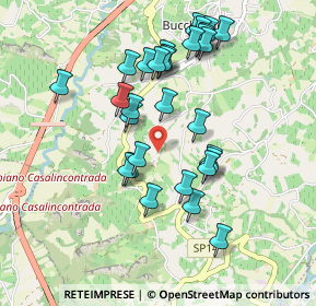 Mappa Contrada Cese, 66011 Bucchianico CH, Italia (0.94333)