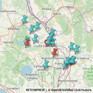Mappa Via Ferretti, 01033 Civita Castellana VT, Italia (15.103)