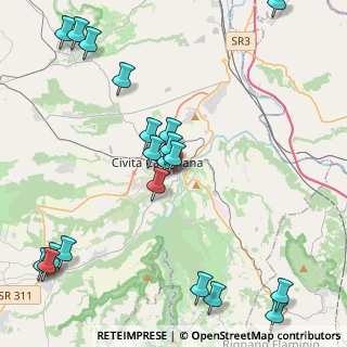 Mappa Via Ferretti, 01033 Civita Castellana VT, Italia (5.718)