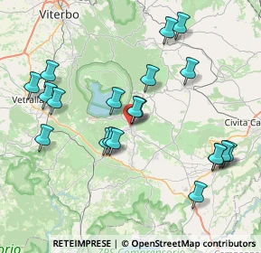 Mappa 01037 Ronciglione VT, Italia (8.647)