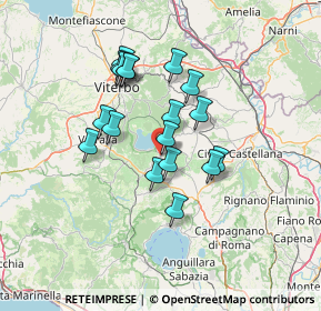 Mappa 01037 Ronciglione VT, Italia (11.79556)