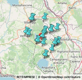Mappa 01037 Ronciglione VT, Italia (10.2945)