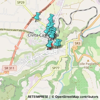 Mappa Corso Bruno Buozzi, 01033 Civita Castellana VT, Italia (0.58235)