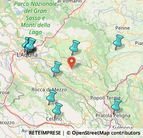 Mappa 67020 San Pio delle Camere AQ, Italia (19.8025)