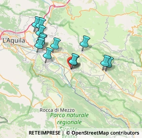 Mappa Via Cavantoni, 67028 San Demetrio Ne' Vestini AQ, Italia (6.99615)