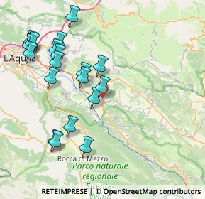 Mappa Via Cavantoni, 67028 San Demetrio Ne' Vestini AQ, Italia (9.293)