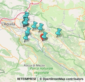 Mappa Via Cavantoni, 67028 San Demetrio Ne' Vestini AQ, Italia (7.0375)