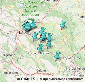 Mappa Via Cavantoni, 67028 San Demetrio Ne' Vestini AQ, Italia (11.4165)