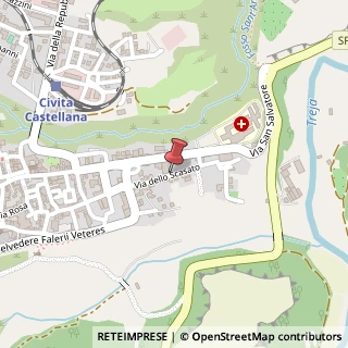 Mappa Via dello scasato 39, 01033 Civita Castellana, Viterbo (Lazio)