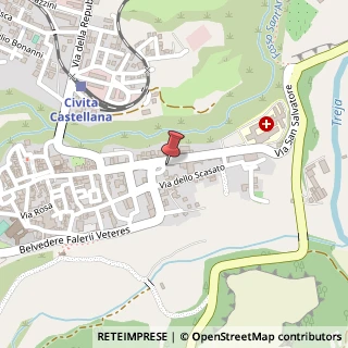 Mappa Piazza Guglielmo Marconi, 11, 01033 Civita Castellana, Viterbo (Lazio)