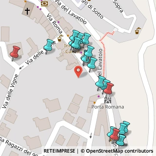 Mappa Vicolo del Montone, 01037 Ronciglione VT, Italia (0.06522)