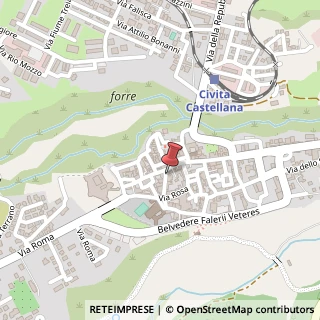 Mappa Via Giuseppe Garibaldi, 6, 01033 Civita Castellana, Viterbo (Lazio)