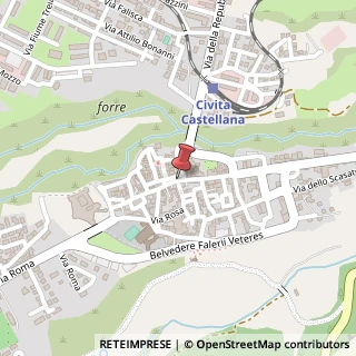 Mappa Piazza Giacomo Matteotti,  43, 01033 Civita Castellana, Viterbo (Lazio)