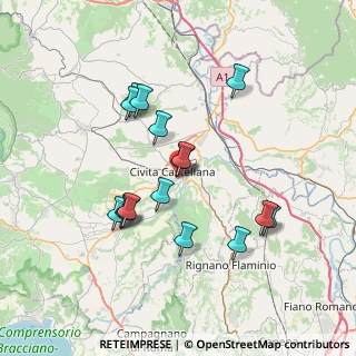 Mappa Via Vincenzo Ferretti, 01033 Civita Castellana VT, Italia (6.98563)