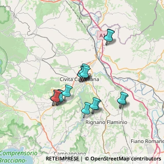 Mappa Piazza Guglielmo Marconi, 01033 Civita Castellana VT, Italia (6.375)