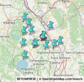 Mappa Via Vincenzo Ferretti, 01033 Civita Castellana VT, Italia (10.64933)
