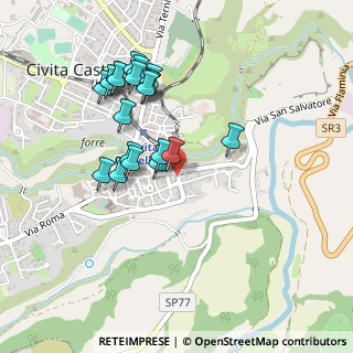 Mappa Via Vincenzo Ferretti, 01033 Civita Castellana VT, Italia (0.4665)