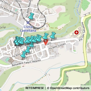 Mappa Piazza Guglielmo Marconi, 01033 Civita Castellana VT, Italia (0.259)