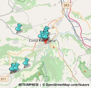 Mappa Via Vincenzo Ferretti, 01033 Civita Castellana VT, Italia (3.73)