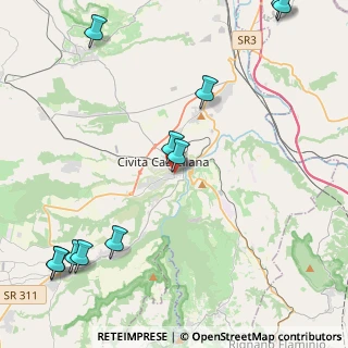 Mappa Via Vincenzo Ferretti, 01033 Civita Castellana VT, Italia (6.22182)