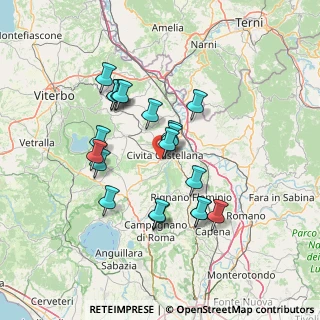 Mappa Via degli Umbri, 01033 Civita Castellana VT, Italia (13.284)