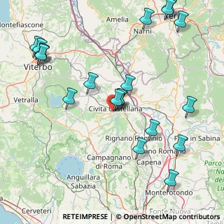 Mappa Via degli Umbri, 01033 Civita Castellana VT, Italia (21.098)
