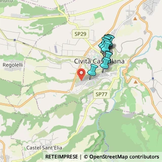 Mappa Via degli Umbri, 01033 Civita Castellana VT, Italia (1.75)