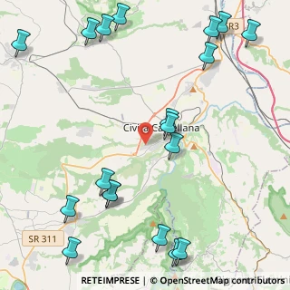 Mappa Via degli Umbri, 01033 Civita Castellana VT, Italia (6.326)