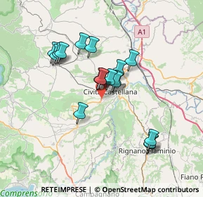 Mappa SS 311, 01033 Civita Castellana VT, Italia (6.18222)