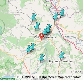 Mappa SS 311, 01033 Civita Castellana VT, Italia (6.40583)