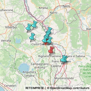 Mappa Via Ponzano Cave, 01033 Civita Castellana VT, Italia (10.32364)